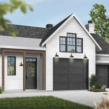 Modern Farmhouse Garage