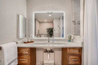 Inspiration for a master bathroom remodel in Denver