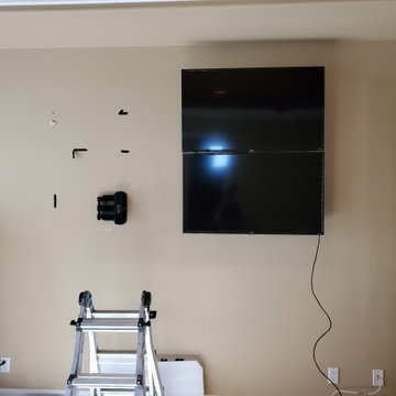 Mr. K's New Game Room with quad TV Video Wall