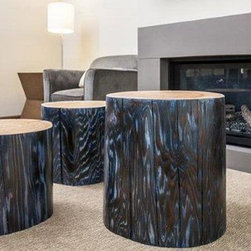 Deeply Engrained - Side Tables And End Tables