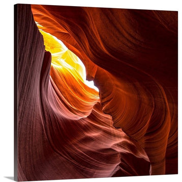 Antelope Canyon Colors Wrapped Canvas Art Print, 20"x20"x1.5"