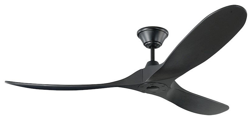 Monte Carlo Fan Company Maverick Indoor Ceiling Fan, Matte Black
