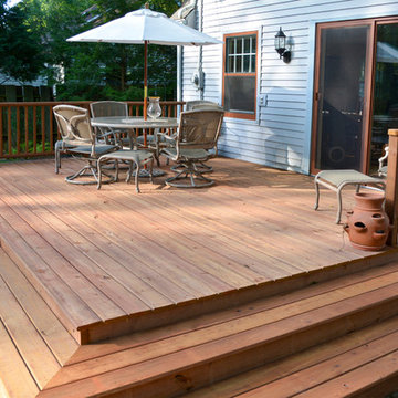 Madison - Kiln Dried Treated Wood Deck