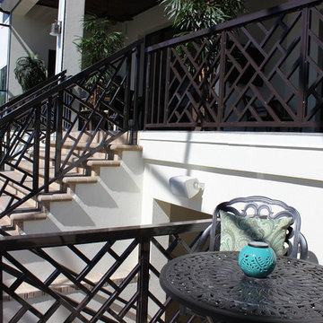 Tropical Veranda - Exterior Aluminum Rail