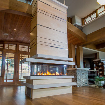 Custom Gas Fireplace