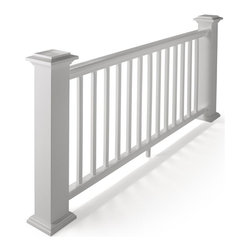 Classic Composite - Premier Rail - White - Stair Parts