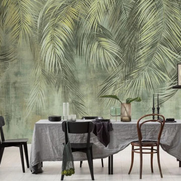 Nature Murals in Living Spaces