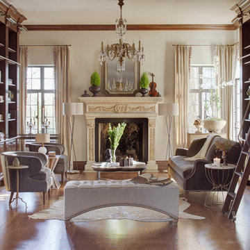 Gabby 8 Stylish: Vintage Eclectic Library