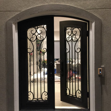 Wrought Iron Front Doors