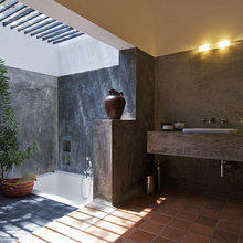 See How Terracotta Floors Overshadow These Interiors