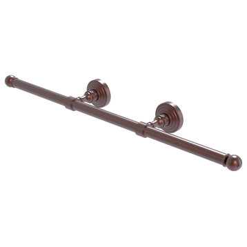 Waverly Place Wall-Mount Horizontal Guest Towel Holder, Antique Copper