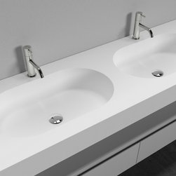 ARENA Integrated Sinks by Antonio Lupi - Bathroom Fixtures