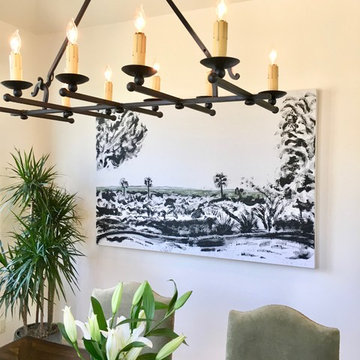 "Santa Barbara Style" Dining Room
