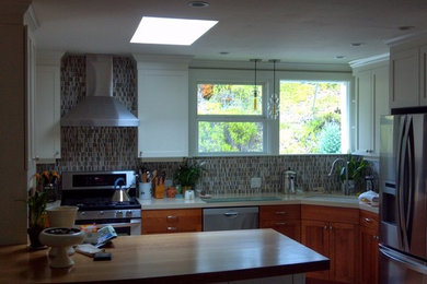 Transitional kitchen photo in San Francisco
