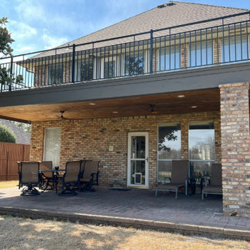 Balcony Deck And Dry Under Deck Living Space in Garland TX