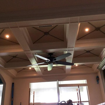 Coffered ceiling