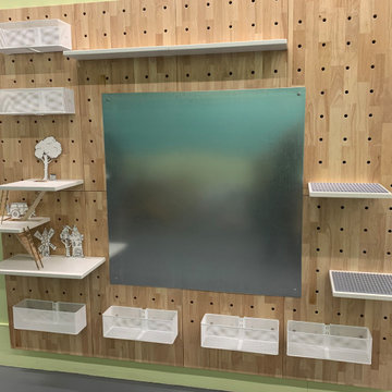 Peg Board Play Wall