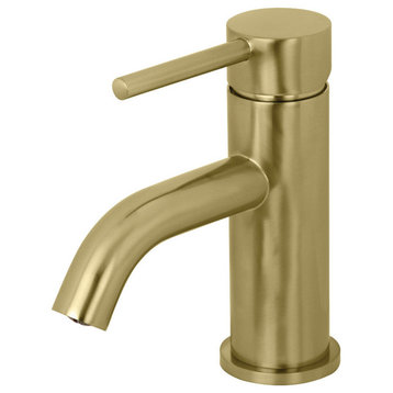 Fauceture LS8223DL Concord Single-Handle Bathroom Faucet, Brushed Brass