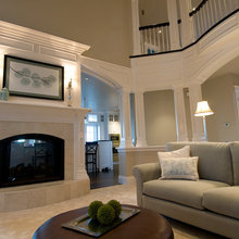 Room divider - family room/kitchen