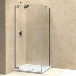 DreamLine Elegance 34" x 30" With Support Arm Shower Enclosure SHEN-4134300 - Products