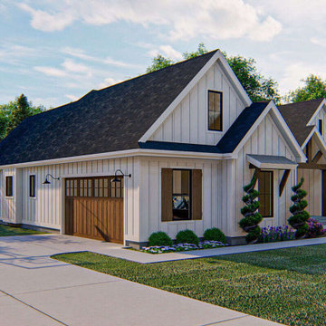 Modern Farmhouse Plan 963-00409