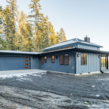 Sequim - Contemporary Frank Lloyd Wright-Inspired Home