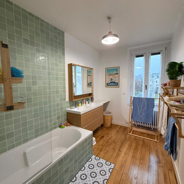 Transformation d'une chambre en salle de bain
