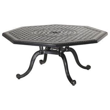 Grand Terrace 45" Octagon Chat Table, Shade
