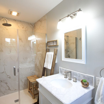 Cramped Shower Becomes Oasis