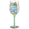 "Happy Retirement" Wine Glass by Lolita