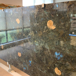 Labradorite Semi Precious Countertops - Kitchen Countertops