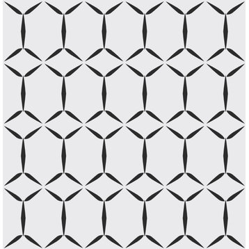 Fusion White Geometric Wallpaper Bolt