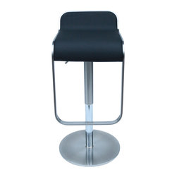 Anthony Swivel Hydraulic Stool | Black - Kids Step Stools And Stools