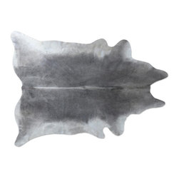 Exotic Grey Cowhide Rug - Products