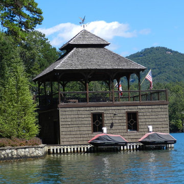 Custom Home, Custom Boathouse - Lake Burton