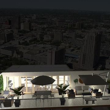 Ritz Penthouse Patio 3d Pics