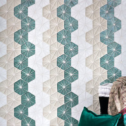Pinwheel Glass Mosaic - Mosaic Tile