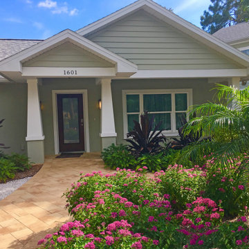 Extra large lot, reborn after a fire