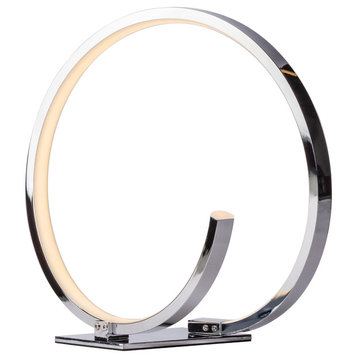 Circular Design Round Integrated LED Table Lamp