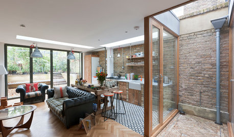 British Houzz: A Ground-Floor Apartment Does a Switch