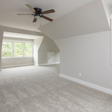 Bonus Room with Vaulted Ceiling and Ceiling Fan