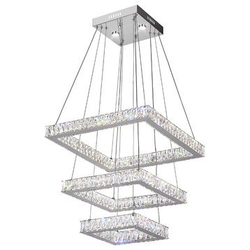 Florence LED Chandelier With Chrome Finish