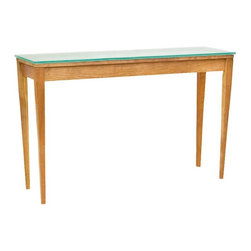 Classic Shaker Glass Top Sofa Table - Side Tables And End Tables