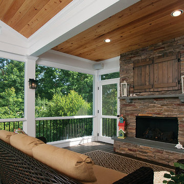 Screened In Back Porches