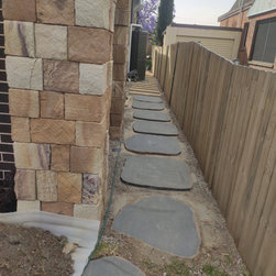 Colonial Ranch Australian Sandstone Wall Cladding Project - Wall Cladding & Stone Veneer