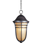 Maxim Lighting - Maxim Lighting 40107MCAT Westport VX - One Light Outdoor Hanging Lantern - Maxim Lighting's Westport VX Collection is made with Vivex, a material twice the strength of resin, is non-corrosive, UV resistant and backed with a 3-Year Limited Warranty. Westport VX features our Artesian Bronze finish and Mocha Cloud glass.* Number of Bulbs: 1*Wattage: 100W* BulbType: A19 Medium Base* Bulb Included: No