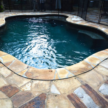 Outdoor Kitchen & Pool