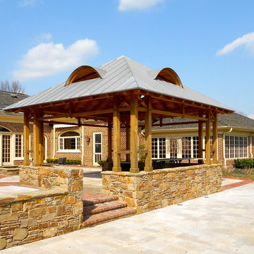 Poolside Pagoda