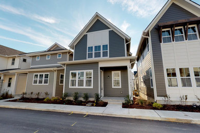 Transitional exterior home idea in Nashville