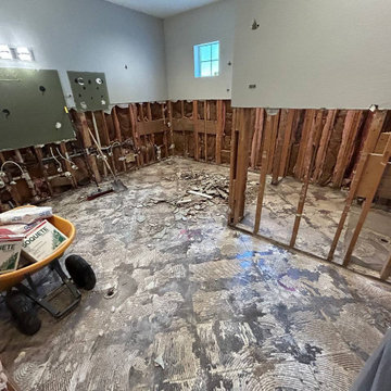 Commercial restroom remodeling